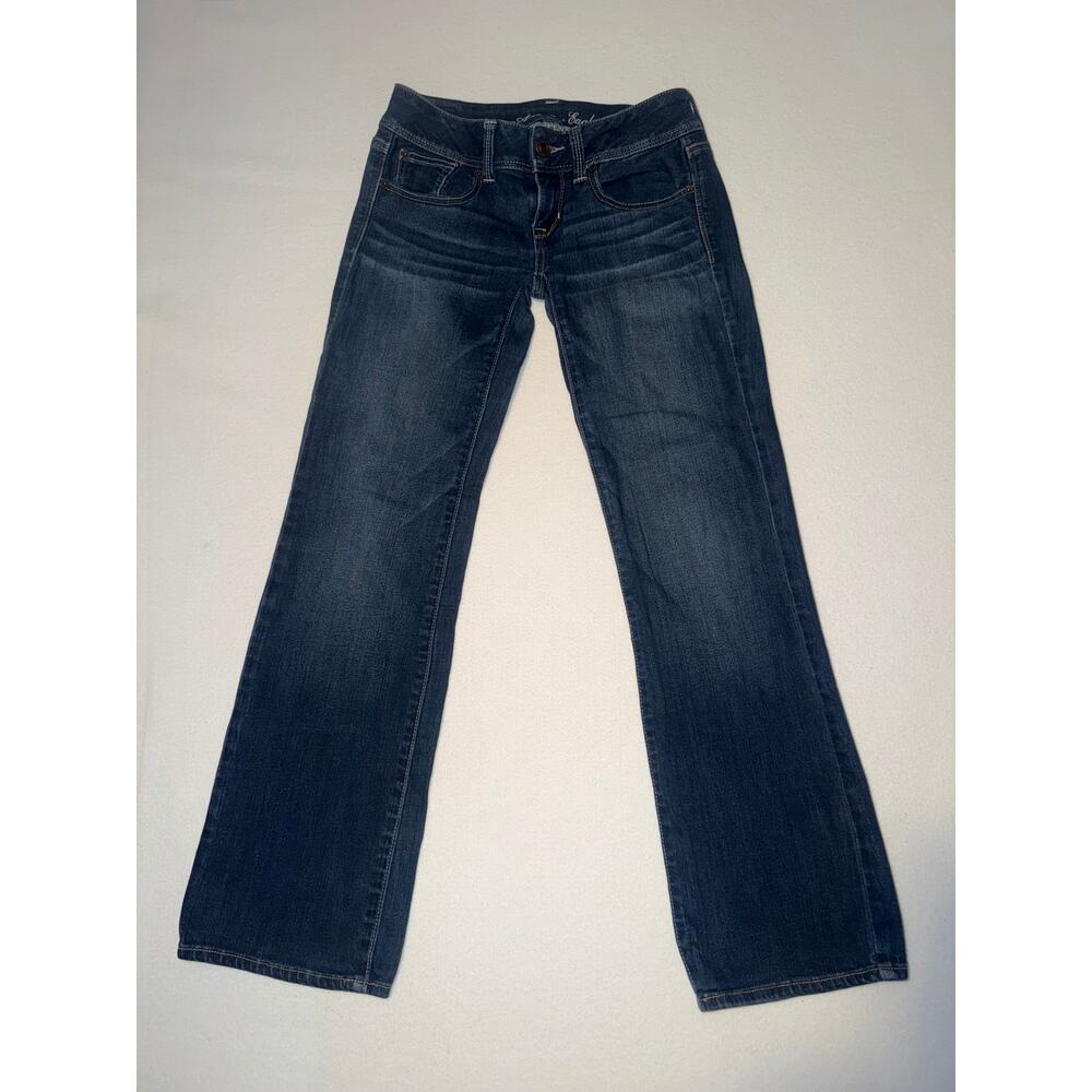 American Eagle women’s stretch slim boot blue jeans - Picture 13 of 13